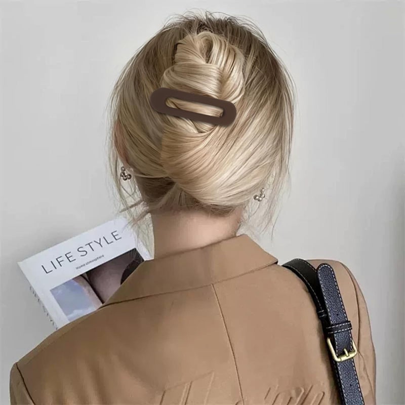Amariver Hair Barrettes for Women 5packs Clips French Barrette Clip for Thick Thin Long Short Hair Fashion Accessories for Women Girls - Image 3